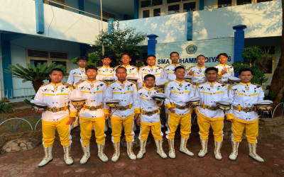 SMAMUSIX PERTAHANKAN JUARA DI AJANG GERAK JALAN KECAMATAN PACIRAN